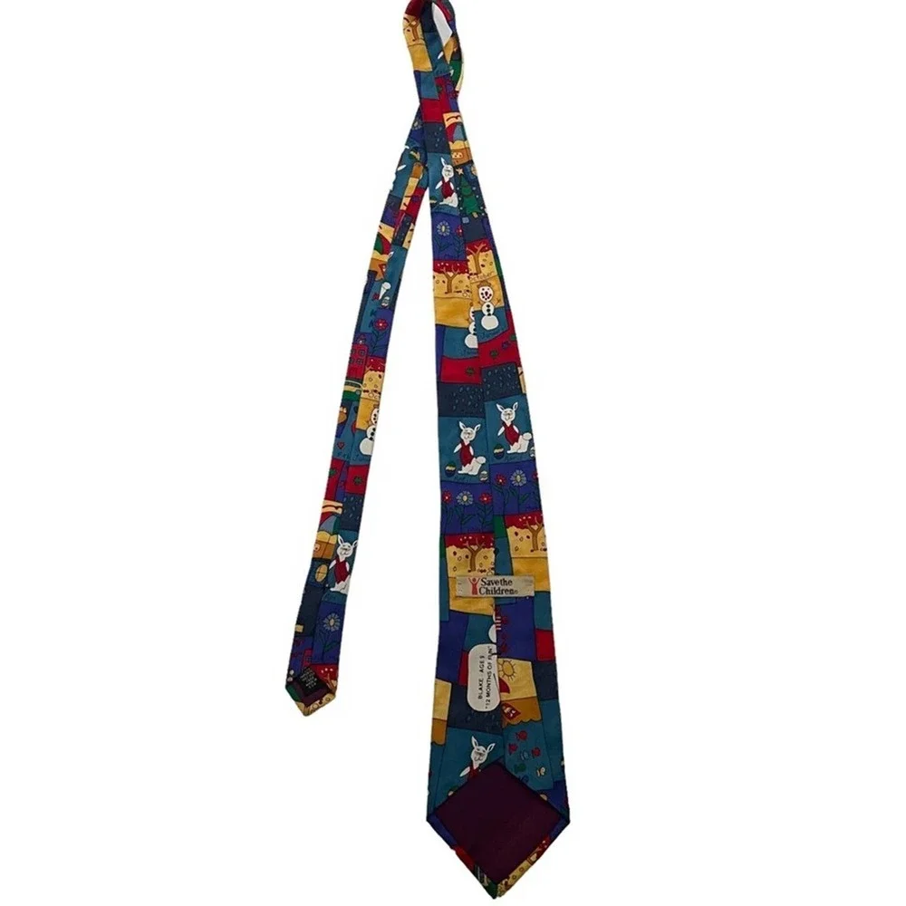 Save the‎ Children Vintage Tie Multicolor